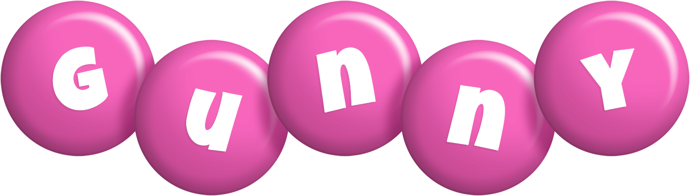 Gunny candy-pink logo