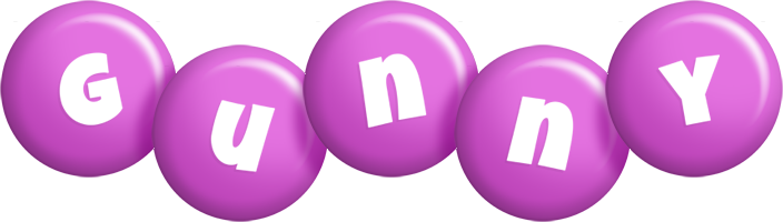 Gunny candy-purple logo