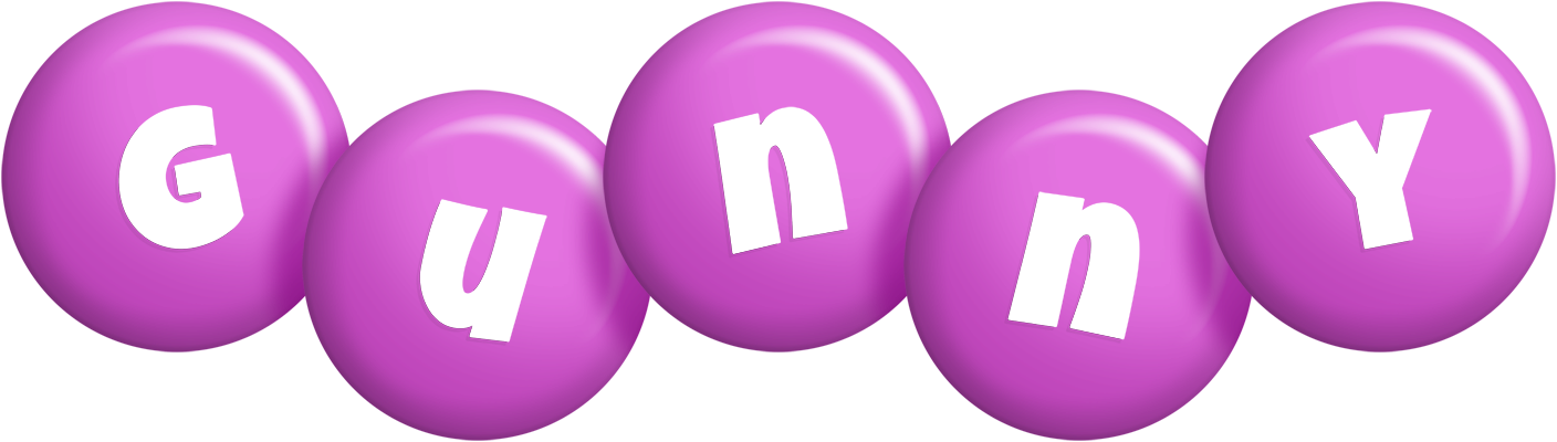 Gunny candy-purple logo