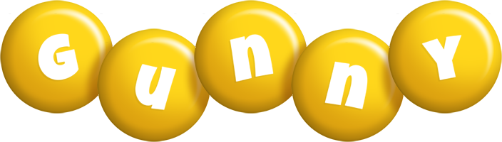 Gunny candy-yellow logo