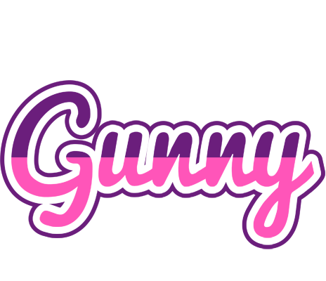 Gunny cheerful logo