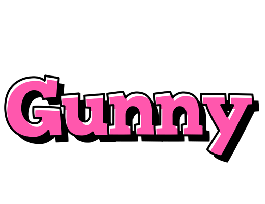 Gunny girlish logo