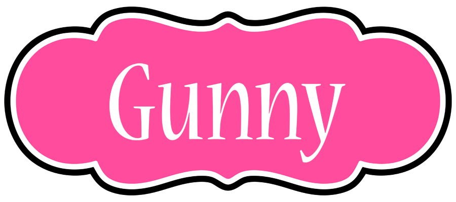 Gunny invitation logo