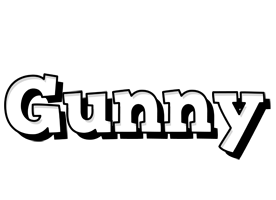 Gunny snowing logo