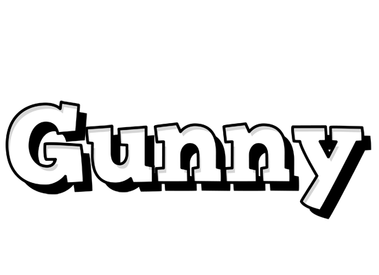 Gunny snowing logo
