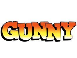 Gunny sunset logo