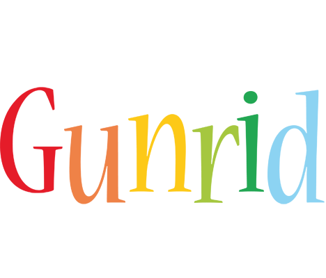 Gunrid birthday logo