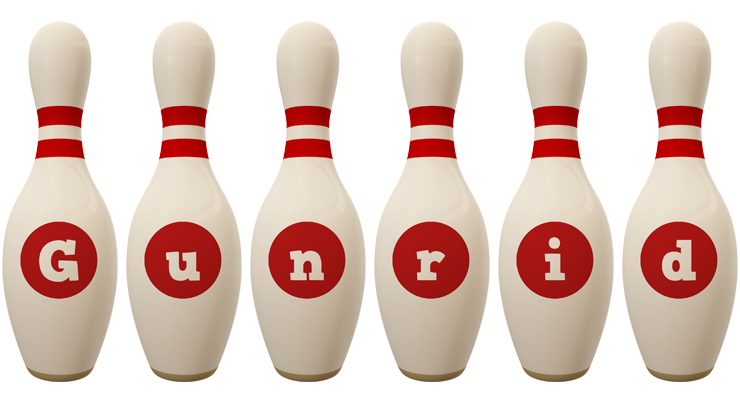 Gunrid bowling-pin logo