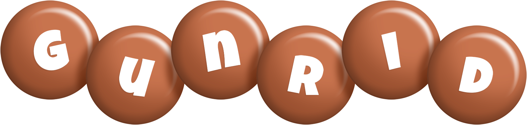 Gunrid candy-brown logo