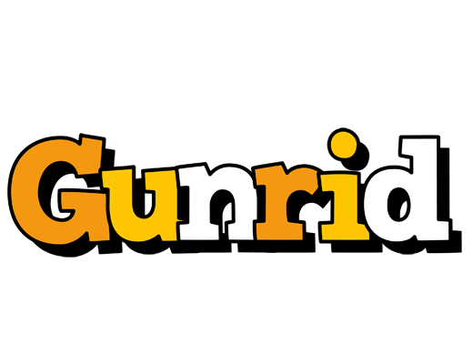 Gunrid cartoon logo