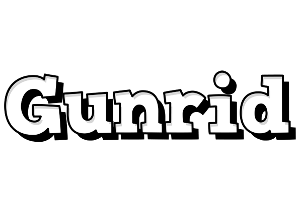 Gunrid snowing logo