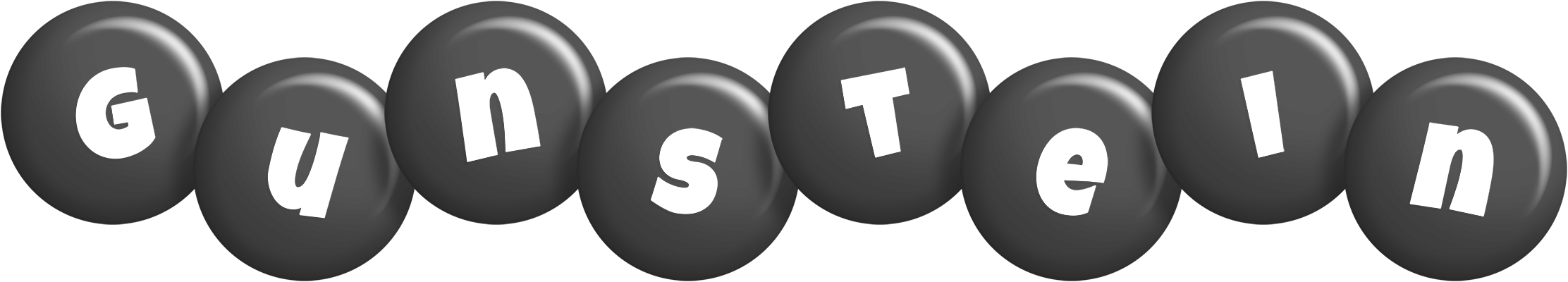 Gunstein candy-black logo