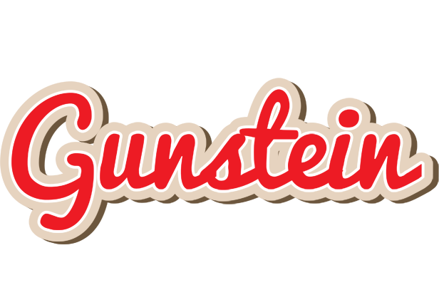 Gunstein chocolate logo