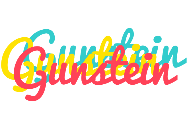 Gunstein disco logo