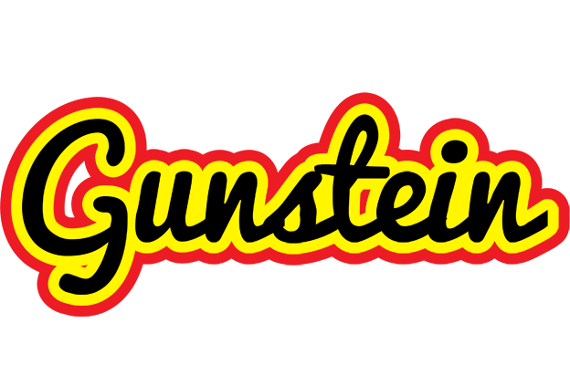 Gunstein flaming logo