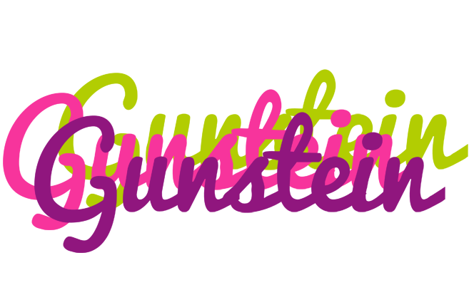 Gunstein flowers logo