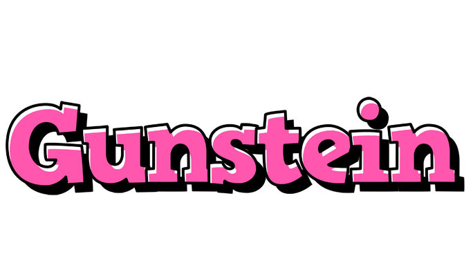 Gunstein girlish logo