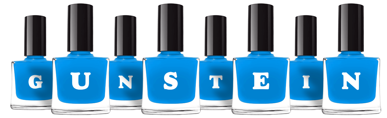 Gunstein glossy logo