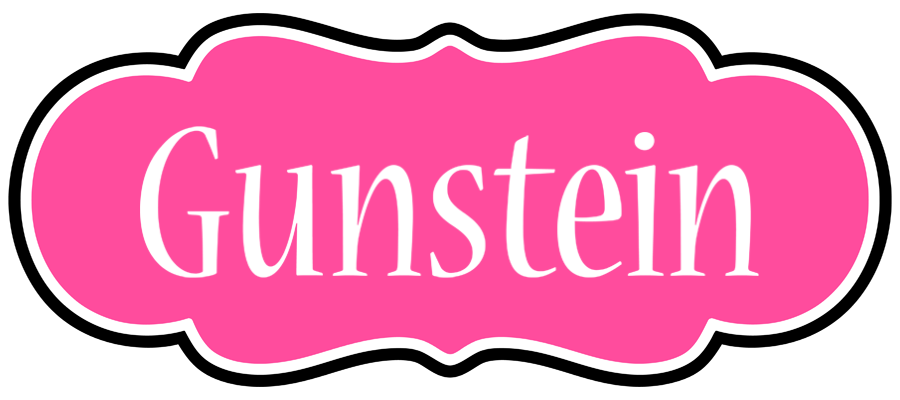 Gunstein invitation logo