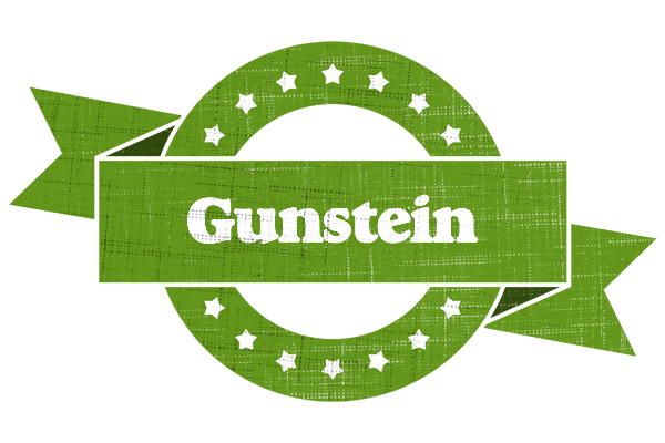 Gunstein natural logo