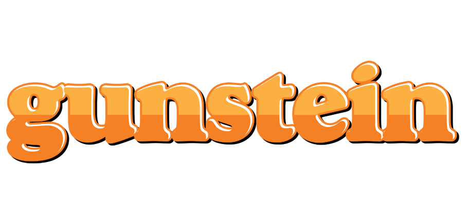 Gunstein orange logo