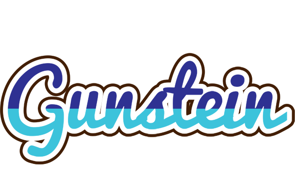 Gunstein raining logo