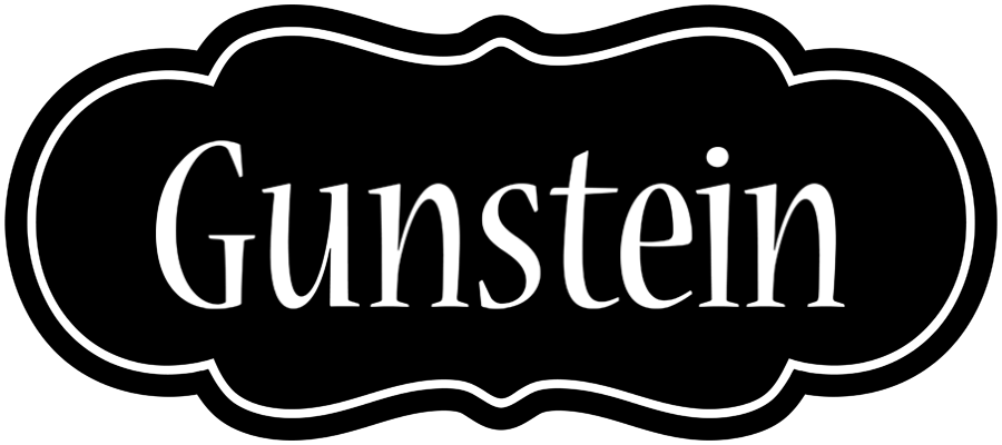 Gunstein welcome logo