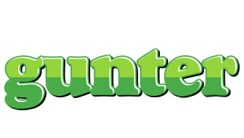 Gunter apple logo