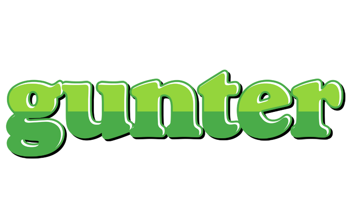 Gunter apple logo