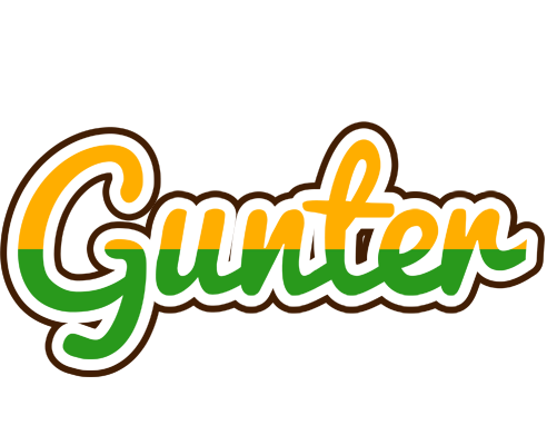 Gunter banana logo