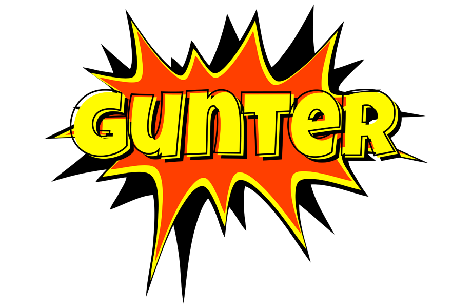 Gunter bazinga logo