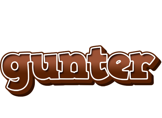 Gunter brownie logo