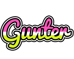 Gunter candies logo