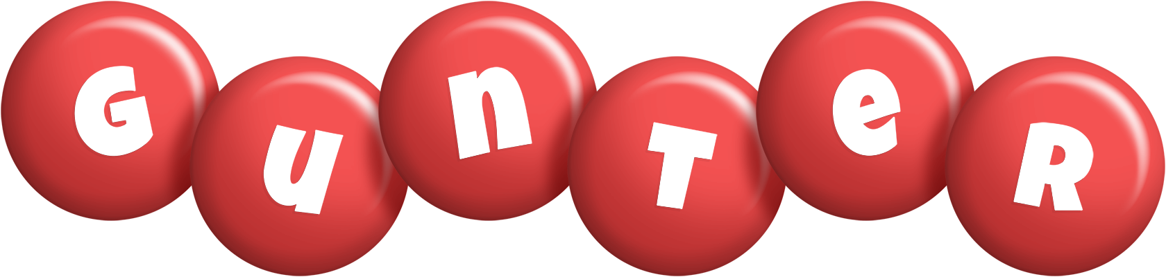 Gunter candy-red logo