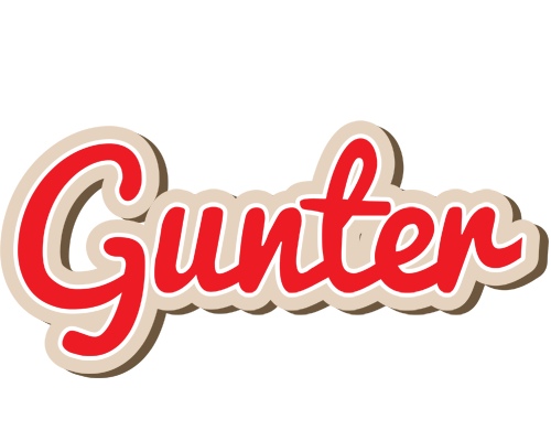 Gunter chocolate logo