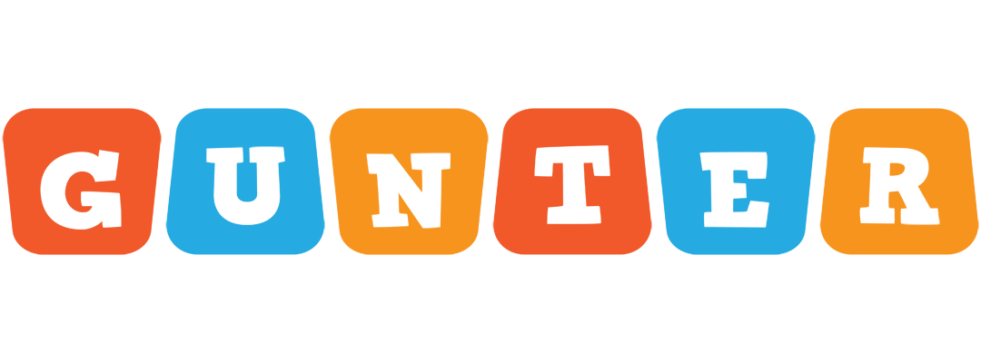 Gunter comics logo