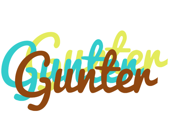 Gunter cupcake logo