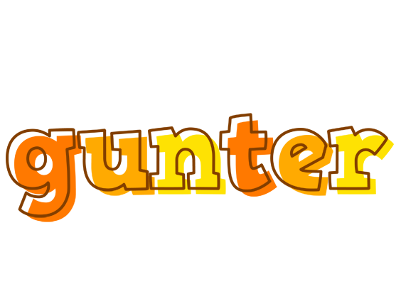 Gunter desert logo
