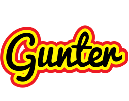 Gunter flaming logo