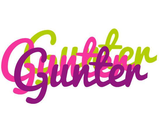 Gunter flowers logo