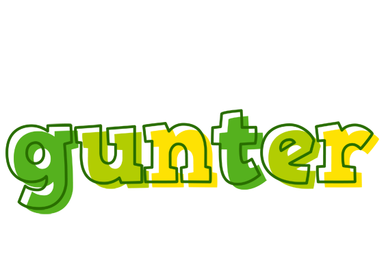 Gunter juice logo