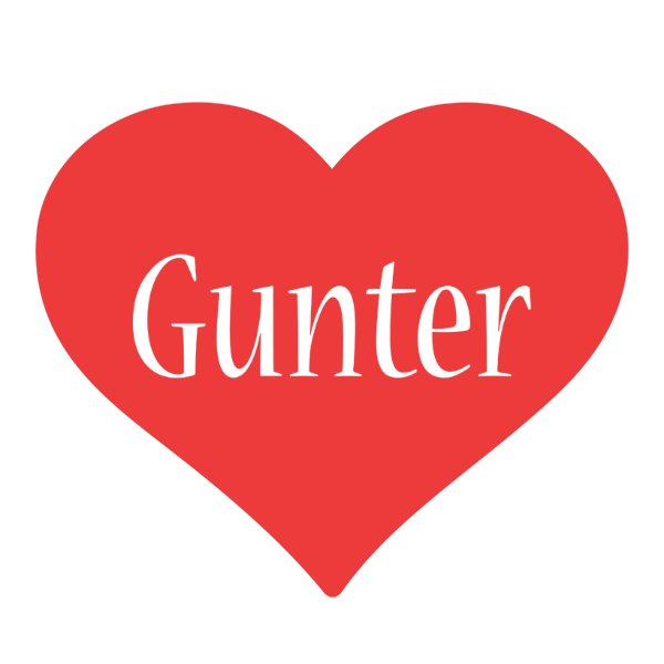 Gunter love logo