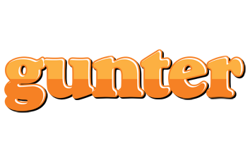 Gunter orange logo