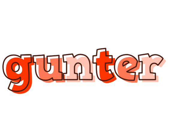 Gunter paint logo