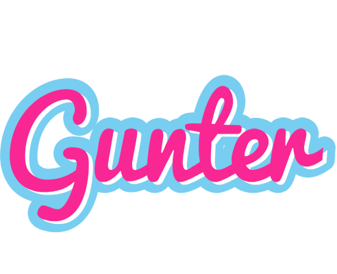 Gunter popstar logo