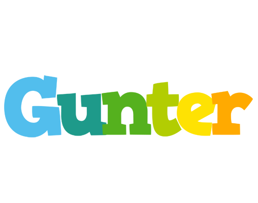 Gunter rainbows logo