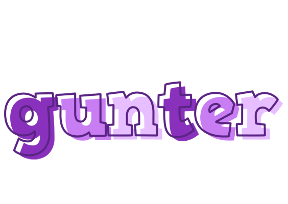 Gunter sensual logo