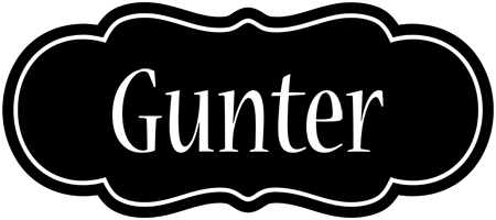 Gunter welcome logo