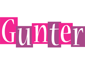 Gunter whine logo