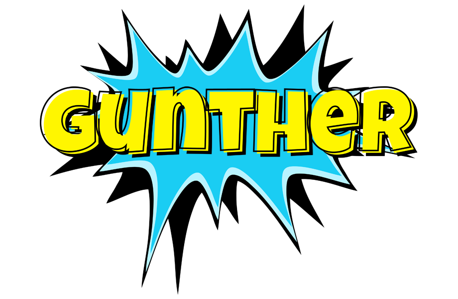 Gunther amazing logo